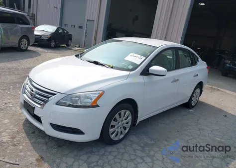 2015 Nissan Sentra S z USA, uszkodzony, nr VIN 3N1AB7AP1FY312199